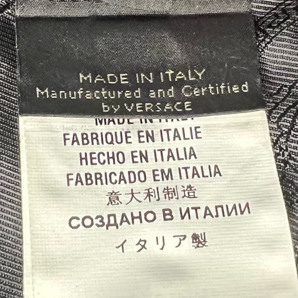 Versace Lambskin Goose PRISTINE Down Jacket Hood Coat Medusa 38 Medium Leather - Picture 9 of 13